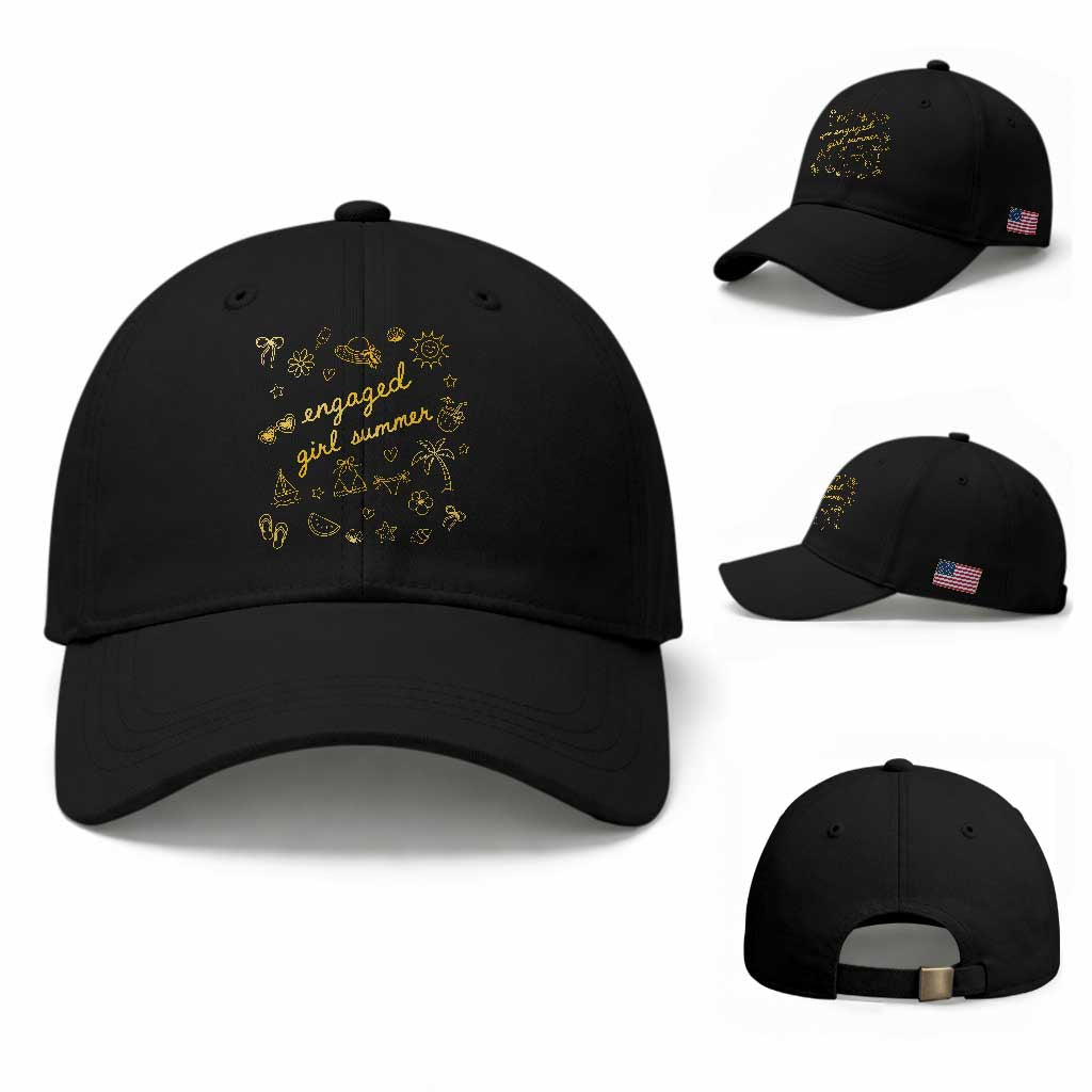Engaged Girl Summer Baseball Cap Bride To Be Engagement