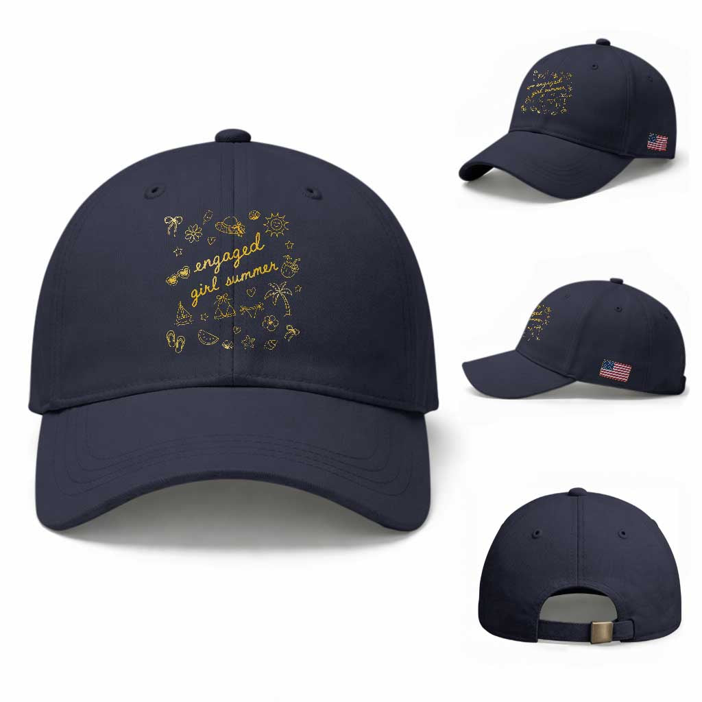 Engaged Girl Summer Baseball Cap Bride To Be Engagement