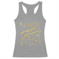 Engaged Girl Summer Racerback Tank Top Bride To Be Engagement