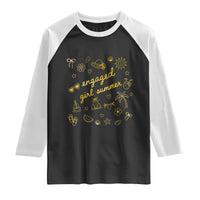 Engaged Girl Summer Raglan Shirt Bride To Be Engagement