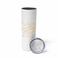 Engaged Girl Summer Skinny Tumbler Bride To Be Engagement