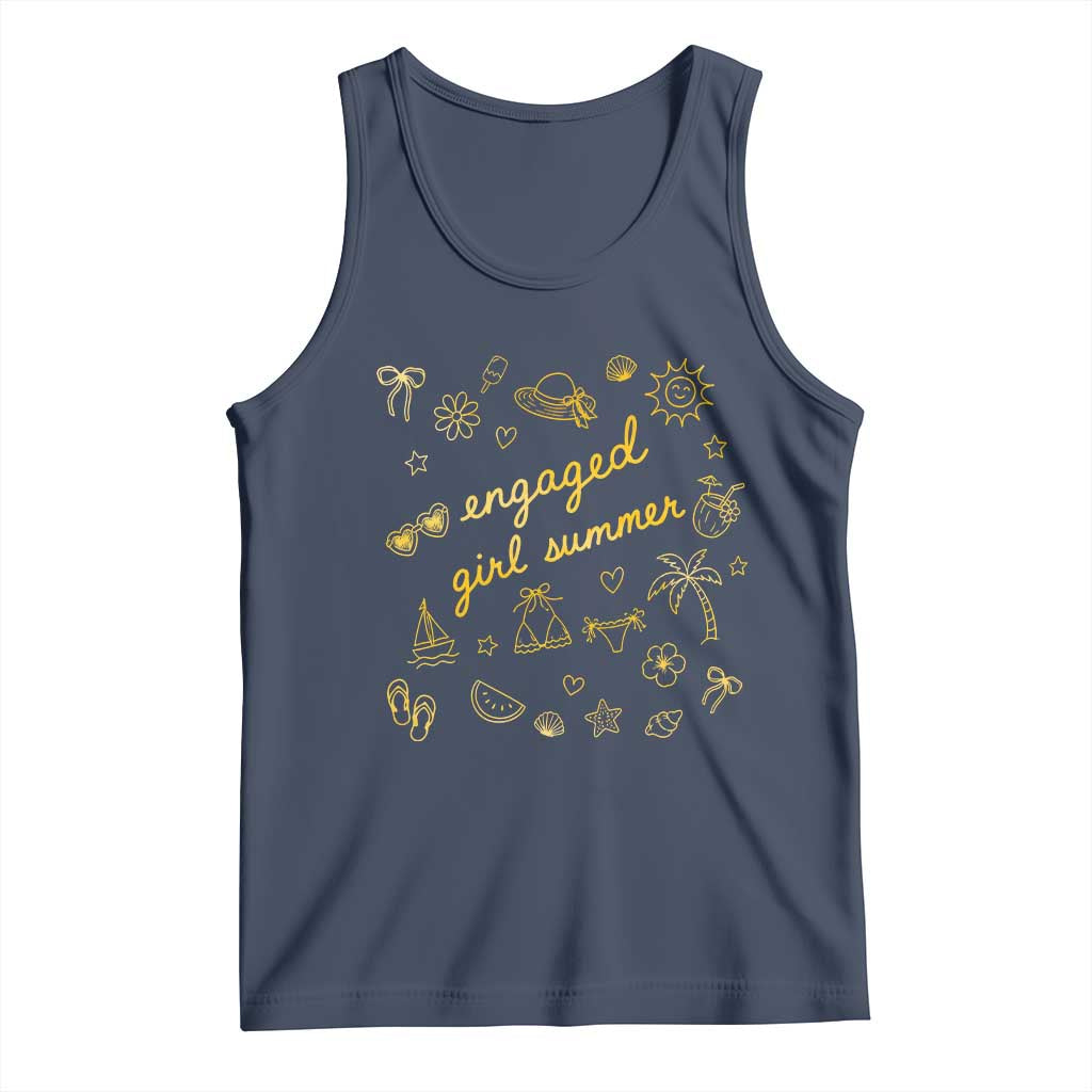 Engaged Girl Summer Tank Top Bride To Be Engagement