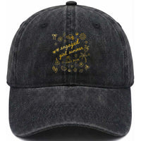 Engaged Girl Summer Washed Cotton Baseball Cap Bride To Be Engagement