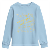 Engaged Girl Summer Youth Sweatshirt Bride To Be Engagement