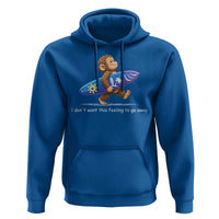 I Dont Want This Feeling To Go Away Hoodie Vintage Surf Monkey Nostalgic Summer Beach Vacation