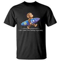 I Dont Want This Feeling To Go Away T Shirt Vintage Surf Monkey Nostalgic Summer Beach Vacation
