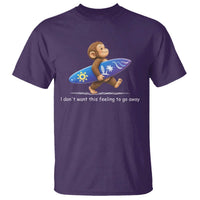 I Dont Want This Feeling To Go Away T Shirt Vintage Surf Monkey Nostalgic Summer Beach Vacation