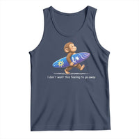 I Dont Want This Feeling To Go Away Tank Top Vintage Surf Monkey Nostalgic Summer Beach Vacation