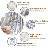 Pregnant Girl Summer Throw Blanket Summer Goose Beach Pregnancy Announcement Baby Shower
