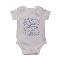 Pregnant Girl Summer Baby Onesie Summer Goose Beach Pregnancy Announcement Baby Shower