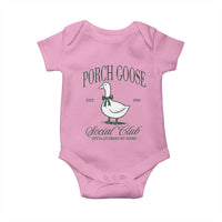 Porch Goose Baby Onesie Cute Garden Club Vibes Moms Grandmas
