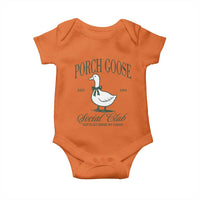 Porch Goose Baby Onesie Cute Garden Club Vibes Moms Grandmas