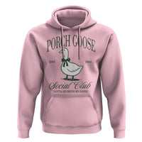 Porch Goose Hoodie Cute Garden Club Vibes Moms Grandmas