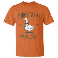 Porch Goose T Shirt Cute Garden Club Vibes Moms Grandmas