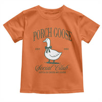 Porch Goose Toddler T Shirt Cute Garden Club Vibes Moms Grandmas
