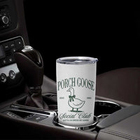 Porch Goose Tumbler Cup Cute Garden Club Vibes Moms Grandmas