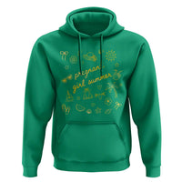 Pregnant Girl Summer Hoodie Cute Beach Summer Pregnancy Announcement Baby Shower