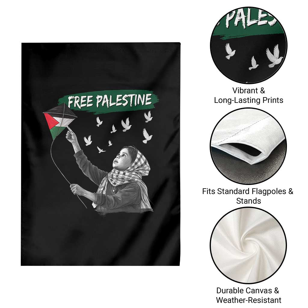 Free Palestine Garden Flag Gaza Palestinian Flag - Wonder Print Shop