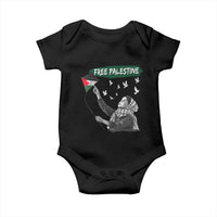 Free Palestine Baby Onesie Gaza Palestinian Flag - Wonder Print Shop