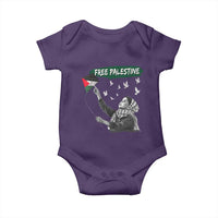Free Palestine Baby Onesie Gaza Palestinian Flag - Wonder Print Shop