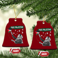Free Palestine Ceramic Ornament Gaza Palestinian Flag - Wonder Print Shop