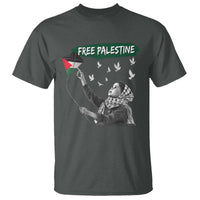 Free Palestine T Shirt Gaza Palestinian Flag - Wonder Print Shop