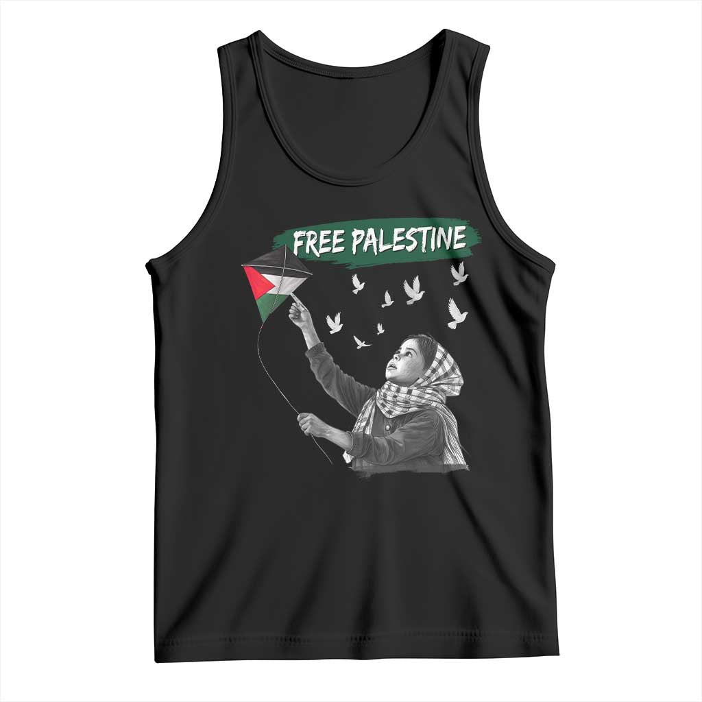 Free Palestine Tank Top Gaza Palestinian Flag - Wonder Print Shop