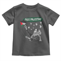 Free Palestine Toddler T Shirt Gaza Palestinian Flag - Wonder Print Shop