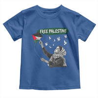 Free Palestine Toddler T Shirt Gaza Palestinian Flag - Wonder Print Shop