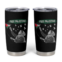 Free Palestine Tumbler Cup Gaza Palestinian Flag - Wonder Print Shop