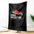 Free Palestine Throw Blanket Watermelon Map - Wonder Print Shop