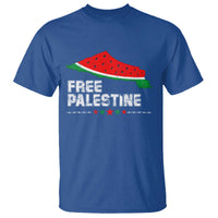 Free Palestine T Shirt Watermelon Map - Wonder Print Shop