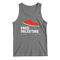 Free Palestine Tank Top Watermelon Map - Wonder Print Shop