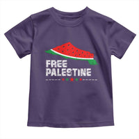 Free Palestine Toddler T Shirt Watermelon Map - Wonder Print Shop