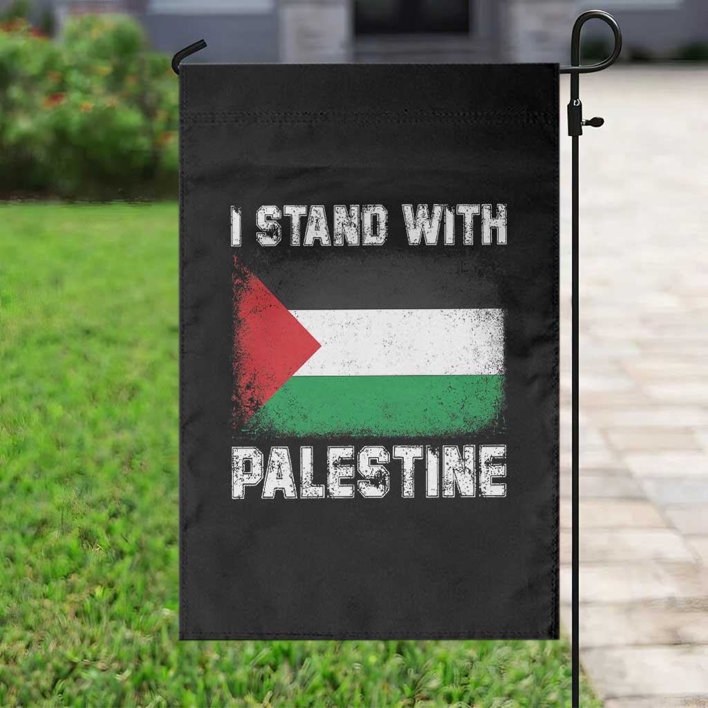 Stand With Palestine Garden Flag Gaza Palestinian Flag - Wonder Print Shop