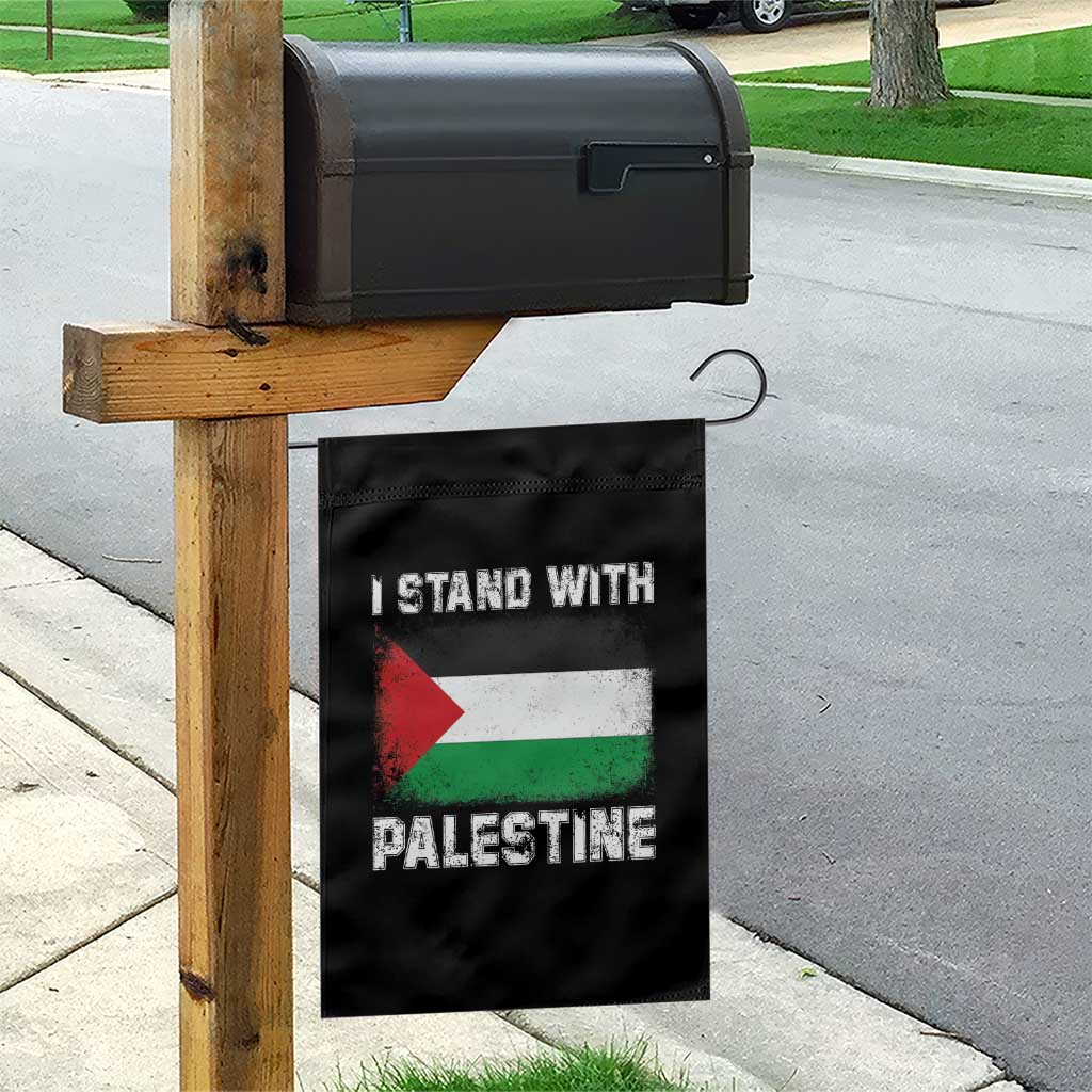 Stand With Palestine Garden Flag Gaza Palestinian Flag - Wonder Print Shop