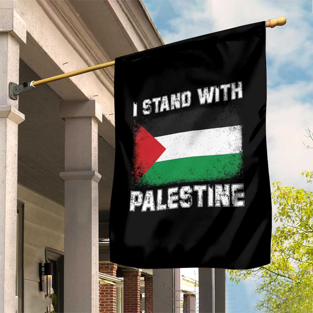Stand With Palestine Garden Flag Gaza Palestinian Flag - Wonder Print Shop