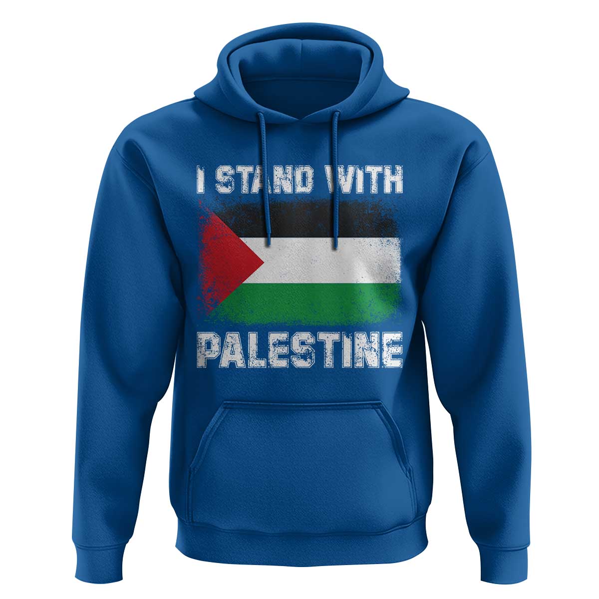 Stand With Palestine Hoodie Gaza Palestinian Flag - Wonder Print Shop