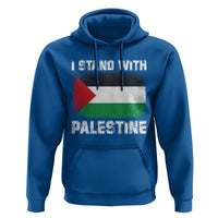 Stand With Palestine Hoodie Gaza Palestinian Flag - Wonder Print Shop