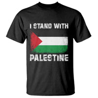 Stand With Palestine T Shirt Gaza Palestinian Flag - Wonder Print Shop