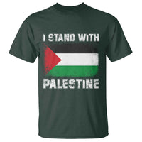 Stand With Palestine T Shirt Gaza Palestinian Flag - Wonder Print Shop