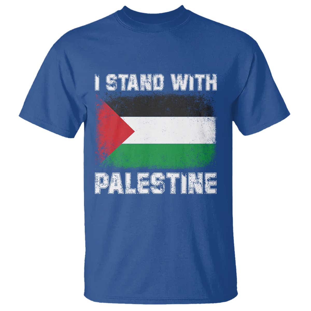 Stand With Palestine T Shirt Gaza Palestinian Flag - Wonder Print Shop