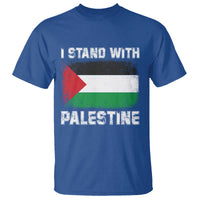 Stand With Palestine T Shirt Gaza Palestinian Flag - Wonder Print Shop