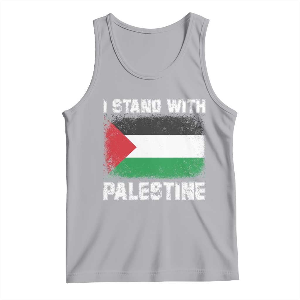 Stand With Palestine Tank Top Gaza Palestinian Flag - Wonder Print Shop
