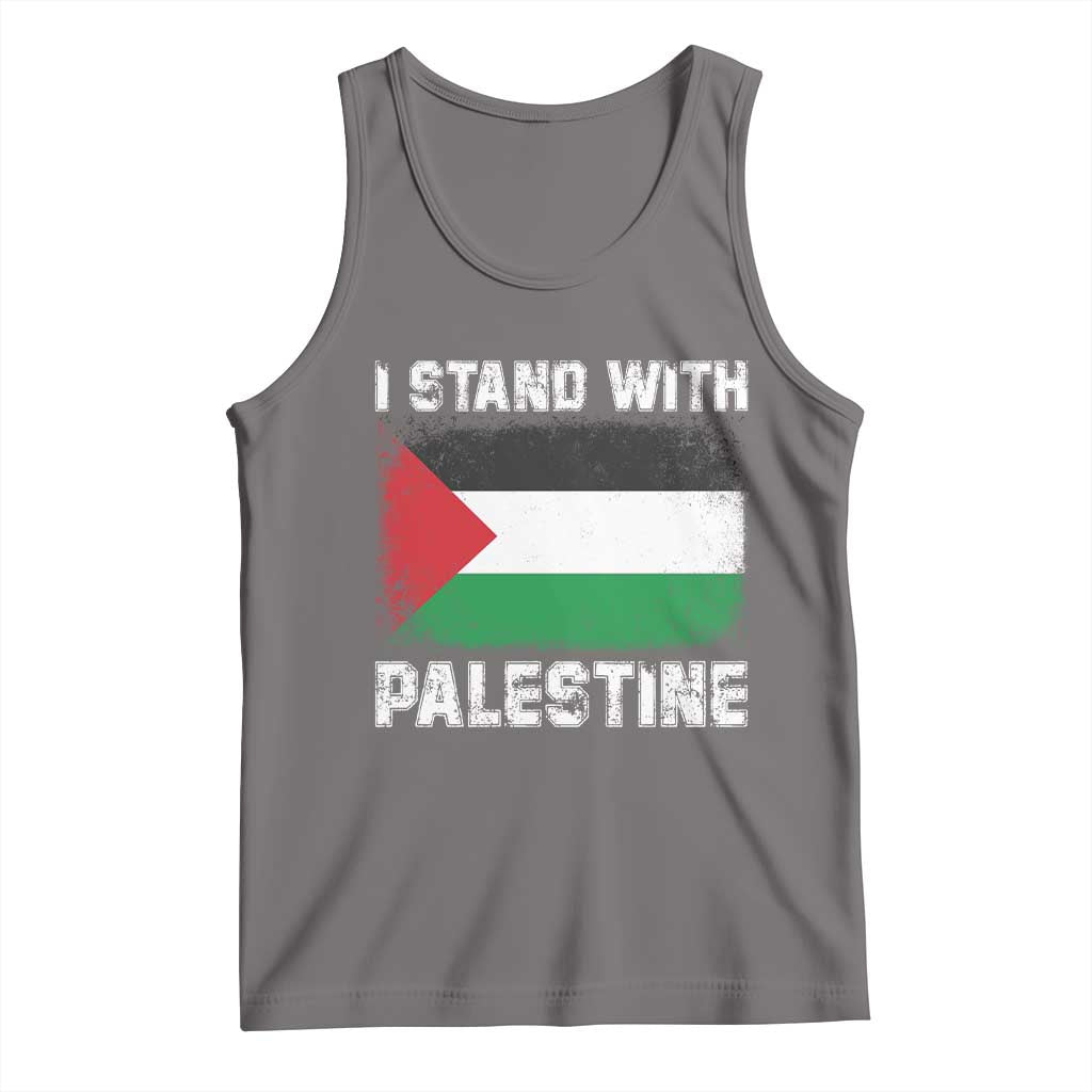 Stand With Palestine Tank Top Gaza Palestinian Flag - Wonder Print Shop