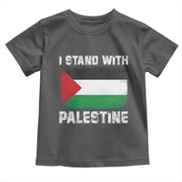 Stand With Palestine Toddler T Shirt Gaza Palestinian Flag - Wonder Print Shop