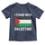 Stand With Palestine Toddler T Shirt Gaza Palestinian Flag - Wonder Print Shop