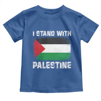 Stand With Palestine Toddler T Shirt Gaza Palestinian Flag - Wonder Print Shop