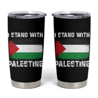 Stand With Palestine Tumbler Cup Gaza Palestinian Flag - Wonder Print Shop