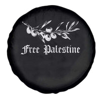Free Palestine Spare Tire Cover Palestinian Olives Fruits - Wonder Print Shop